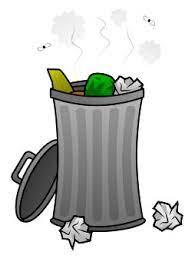 How To Draw Cartoon Trash Filled With Odors