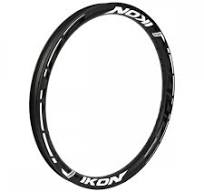 IKON CARBON 20" RIM 406X32MM 36H NO BRAKE SURFACE Color Black / White Sizes  Tires - Wheels 20"x1.5"-1.75" (406MM)