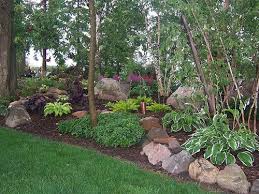 100 1689 Shade Garden Landscape Design Hosta Astble Heuchera Gardens Landscaping Rock Garde Shade Garden Design Rock Garden Landscaping Rock Garden Design