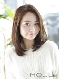 大人可愛いかきあげミディ ミディアム ビューティーboxヘアカタログ 髪型 ヘアスタイル 40代 ヘアスタイル セミロング