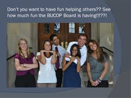 IMMERSE YOURSELF IN SPANISH!!!. BUCOP Board of Directors From left, Nicole  Pallme, Meagan Doolin, Shefali Patel, David Martin, Aalap Modi and Colleen. 