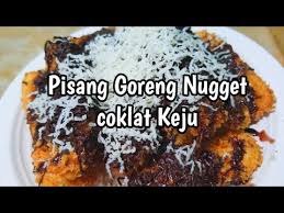 Aduk semua bahan menjadi adonan yang licin mengunakan mesin coklat. Pisang Goreng Nugget Coklat Keju Youtube
