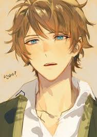 I would've done satou from working!! Blonde Hair And Blue Eyes Boy Shefalitayal
