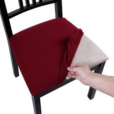 They are also advantageous when it comes tomaking sure that your furniture remains protected and in good condition. Waffle Slipcover Protectors With Ties Homaxy Premium Jacquard Dining Room Chair Seat Covers Washable Spandex Stretch Dinning Chair Upholstered Cushion Cover Dark Purple Set Of 4 Tabletop Serveware Linen Table