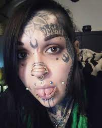 Instagram Body Modification Piercings Body Art Tattoos Face Tattoos
