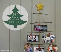 Add to favorites quick view card kit handmade merry christmas rustic snowman 4 cards with envelopes diy. Diy Rustic Christmas Card Holder Christmas Tour Part 1 This Pilgrim Life