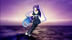 Purpled~\\\\ (dream smp series #17) | minecraft skin. Wallpaper Anime Girls White Skin Picture In Picture Dark Hair Landscape Senjougahara Hitagi Sea Monogatari Series Black Stockings Purple Hair Casual Fan Art Purple Background 1920x1080 Nagilum 1456297 Hd Wallpapers Wallhere