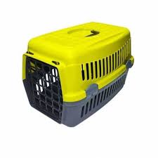 Lion Pet Plastik Kedi Ve Kopek Tasima Cantasi Sari