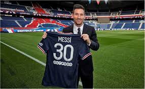 Leo messi has a new jersey number to go with the new club. Z0dbzwyrqsiom