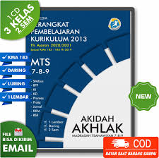 Buku kerja guru akidah akhlak. Cd Rpp Aqidah Akhlak Kelas 7 8 9 Mts Kma 183 Th 20 21 1 Lembar Daring Dan Luring K13 Lazada Indonesia