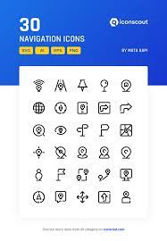 Download Navigation Icon Pack Available In Svg Png Eps Ai Icon Fonts Icon Pack Navigation Icon