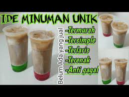 Minuman Kekinian Tersimpel Untuk Ide Jualan Belum Ada Yang Jual Dijamin Laris Manis Youtube Minuman Resep Minuman Makanan Minuman