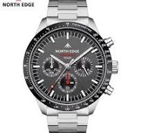 North Edge LONGWINGS Men’s Solar Watch | Luminous · Waterproof · Long Battery Life