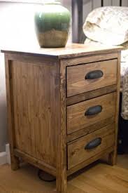 Farmhouse Style Pottery Barn Inspired Easy Free Plans Diy Furniture Wood Nightstand Stained Table