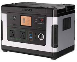 One 110v/100w ac outlet, three 5v usb outputs, three 12v dc outputs. Portable Rechargeable Power Supply Perfect For Camping Generator Power Source