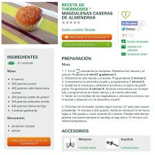 Receta Magdalenas De Almendra Magdalenas Caseras Magdalenas Recetas De Thermomix