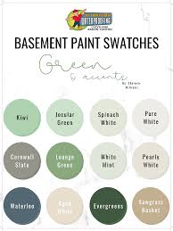 Step 1 add a very small amount of blue paint to the green paint. Color Combos That Brighten Dark Spaces Paint Colors Accents Space Paint Color Combos Color