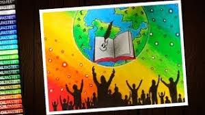 Creative outdoor advertising of the world. How To Draw Hindi Diwas Poster For Beginners Step By Step Youtube