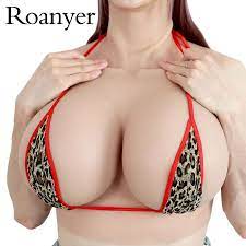Roanyer Breastplate Silicone Fake Boob Breast Forms for Drag Queen  CDEGH Cup | eBay