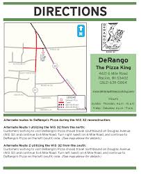 Directional Guides for Hwy 32 businesses