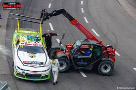 Fans were injured when a stock car crashed and broke apart into the grandstands at daytona international speedway. Elite 1 Race Recap Loris Hezemans Scores First Oval Win In Home Race At Venray World Of Euronascar