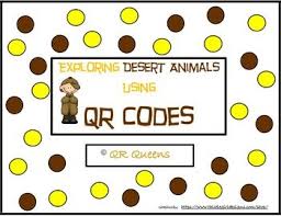 Desert Animals Animal Habitat With Qr Codes Animal Habitats Desert Animals Coding