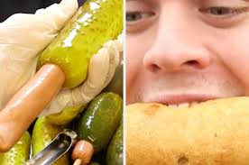 While he was gone the power came back. These Corn Dog Pickles With Make Your Mouth Water And Your Life Complete