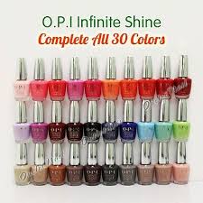 Opi Infinite Shine Set Of 30 All Colors Complete Collection Full Kit Whole Lot Ebay