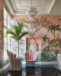 De Gournay On Instagram Return Of The Pink Palace De Gournay For The Colony Palm Beach Installed Wi The Colony Hotel Colony Hotel Palm Beach Interior Deco