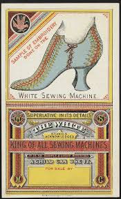 Sample Of Embroidery Done On The White Sewing Machine Superlative In Its Details The White Stands Acknowledged King Of All Sewing Machines It Is So Simple L White Sewing Machine