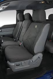 The carhartt branded seat cover range has been reviewed as somewhat easy to install and remove. Seat Covers Carhartt Protective Seat Covers By Covercraft Front Row Captains Chair Gravel Customize Your Ford