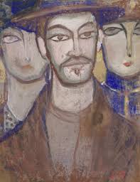 Shri Jamini Roy Paintings & Artwork for Sale