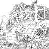 10 grayscale coloring pages for adults 1