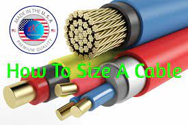 How To Size A Cable Correctly Step By Step Comprehensive Guide Cable Electrical Cables Power Cable