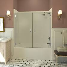 Maybe you would like to learn more about one of these? Double Dual Swinging Bathtub Doors Dulles Glass