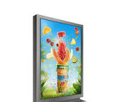 Street LED Mupi Outdoor Full Color P8 LED Advertising ...