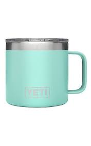 Yeti 14 Oz Seafoam Rambler Mug Cavender S Mugs Unique Coffee Mugs Tea Mugs