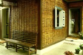 Ketinggian dalam pemasangan plafon biasanya di antara 2,5 meter hingga 3 meter, hal ini mempunyai tujuan agar sirkulasi dari ruangan menjadi lebih baik/ tidak pengap. Rumah Anyaman Bambu Harga Wallpaper Plafon Langit 600x398 Wallpapertip
