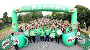 In 2016, nestle reduced the sugar content in milo by 20%. Milo Breakfast Day Run 2019 Jom Kita Lari