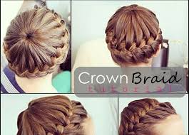 Then allow the braid to flow into the updo for a very elegant appearance. How To Do Braided Crown Hairstyles Easy Braid Haristyles