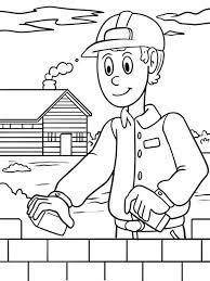 Free coloring pages to download and print. Construction Worker Coloring Pages Free Printable Coloring Pages For Kids