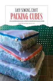 This diy packing cube is starting to come together! Creative Sewing Ideas For The Home Free Packing Cubes Pattern Wallet Sewing Pattern Packing Cubes Packing Cubes Diy