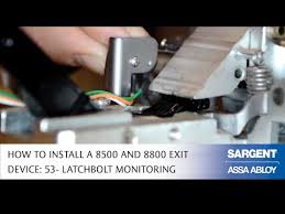 Quality Door & Hardware, Inc. Announces Its Choice of Sargent 8800 Rim Exit  Device as a Featured Product for April 2016