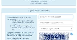 Cara membuka info gtk tapel 2018 2019 semester 2 melalui manajemen dapodik. Login Info Gtk 2018 Semester 2 Galakin