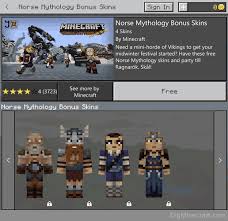 As you age, your skin ages along with you, and that means your skin's needs change as well. Norse Mythology Bonus Skin Pack In Minecraft