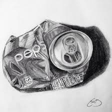 Image Result For Pen Drawing Crushed Can Pen Drawing Drawings Art