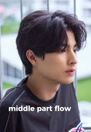 Middle Part Flow Haircut: The Trendy Low Taper Style