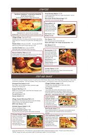 Village Tavern And Grill Menu Carol Stream