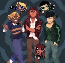 Boomer is the second in the rowdyruff boys. Black Powerpuff Boys Aesthetic Novocom Top
