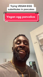 Trying VEGAN EGG substitutes in pancakes